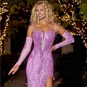 Portia and Scarlett P23442 sparkle gown